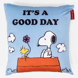 Snoopy Scatter Cushion Cover 47 x 47cm - Good Day