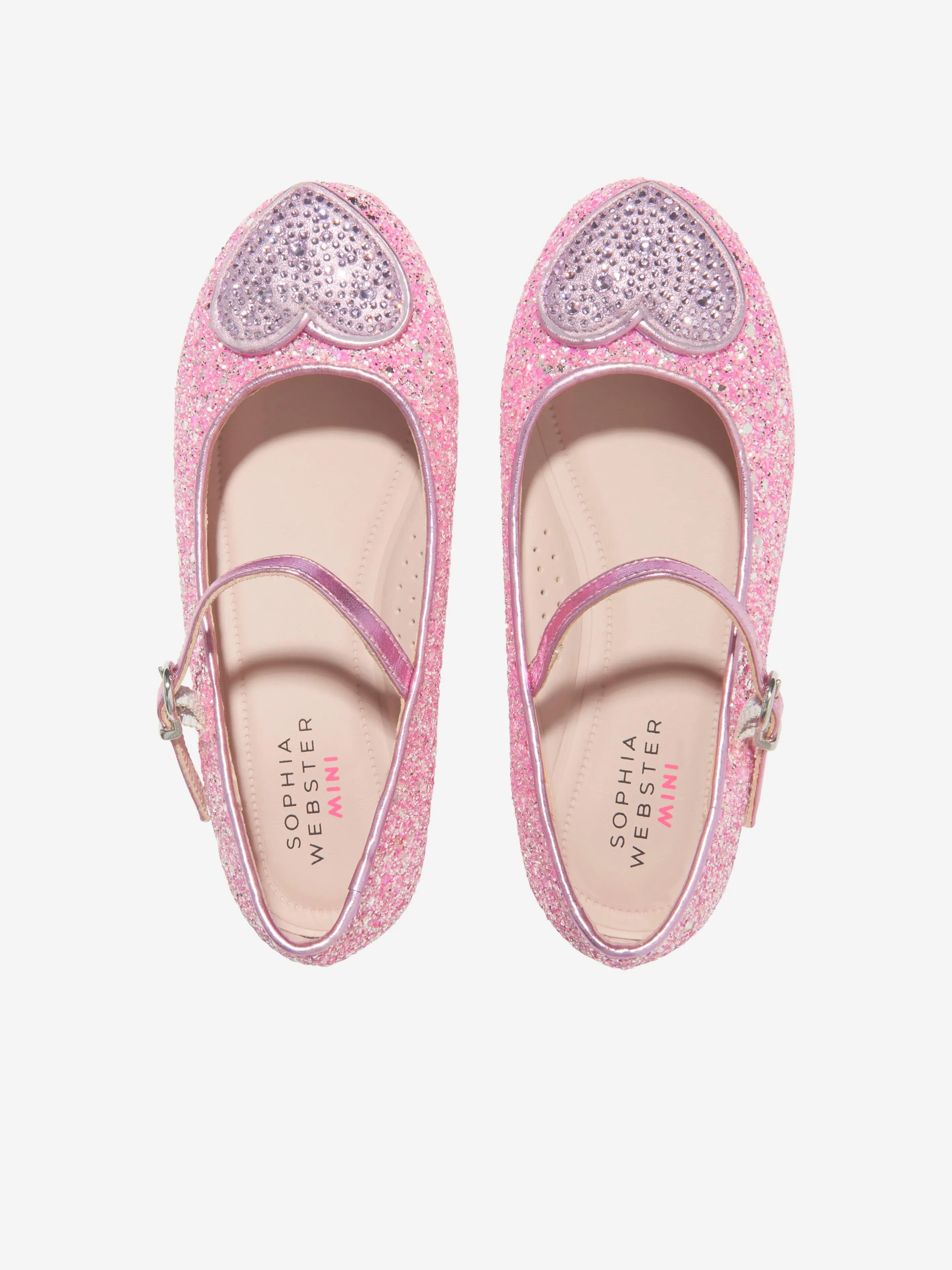 Sophia Webster Girls Amora Shoes in Pink