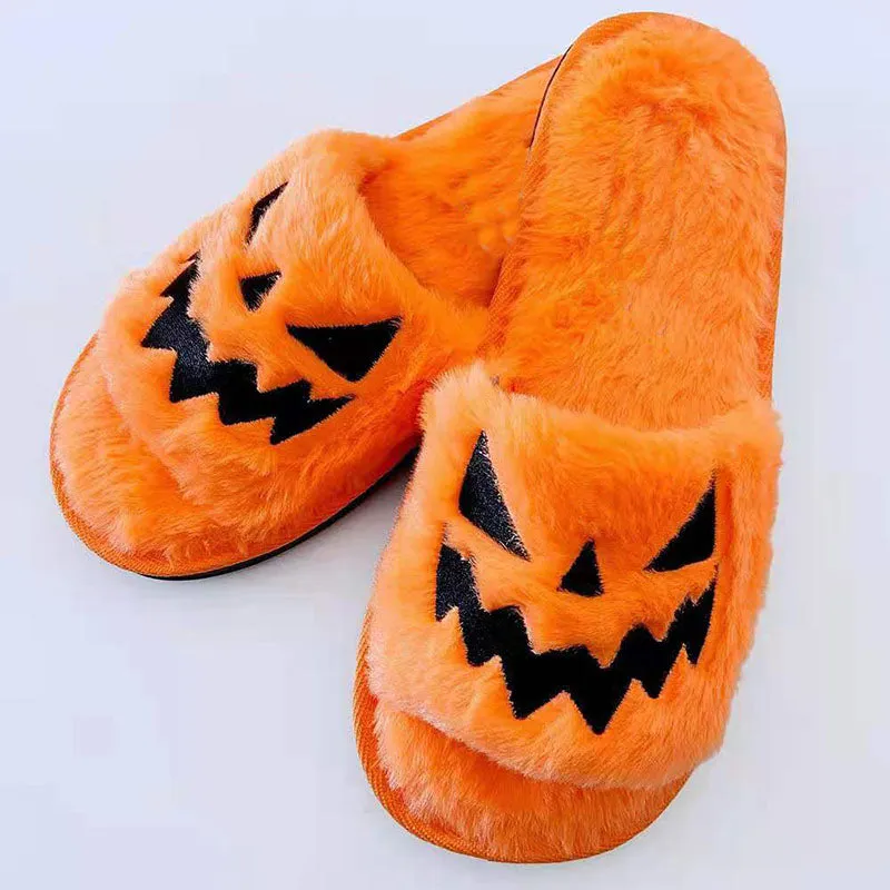 Spooky Snuggles Halloween Slippers