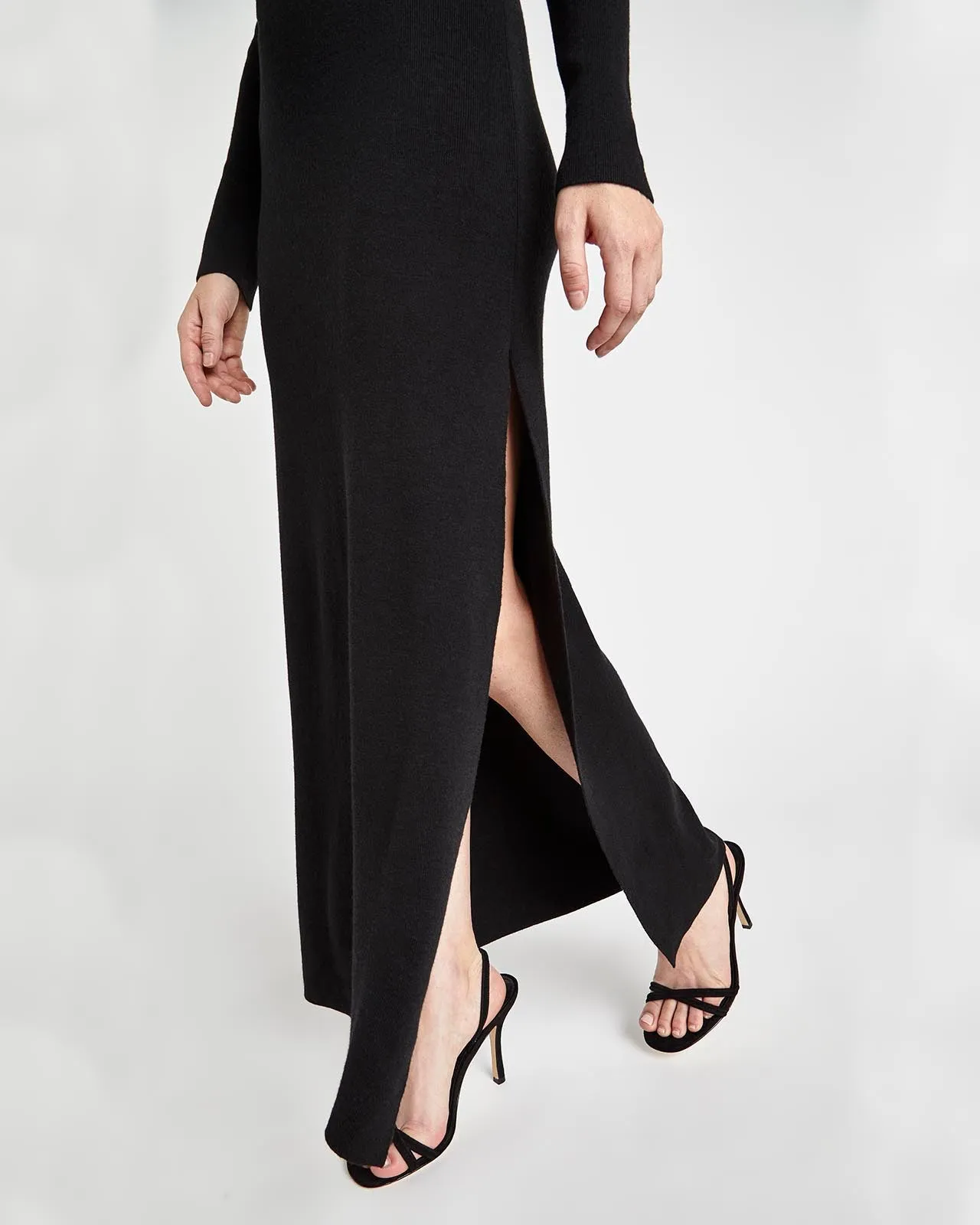 Tamara Mock Neck Maxi Dress