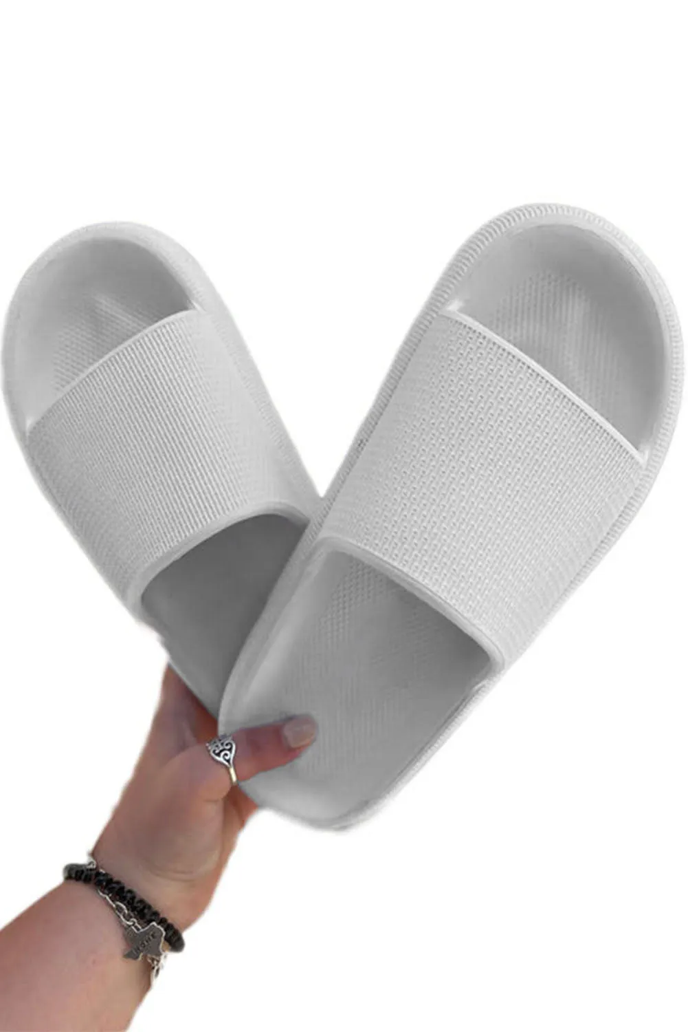 Thick Sole Thick Sole Lounging Slippers Indoor and Outdoor Slides Bathroom Slippers