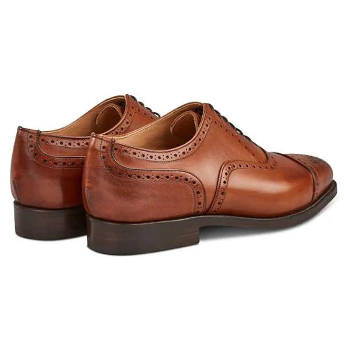 TRICKER'S Kensington Shoes - Mens - Beechnut Burnished