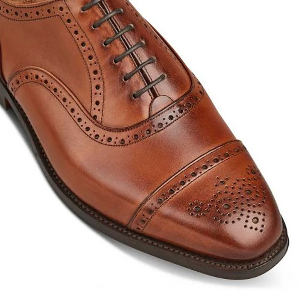 TRICKER'S Kensington Shoes - Mens - Beechnut Burnished