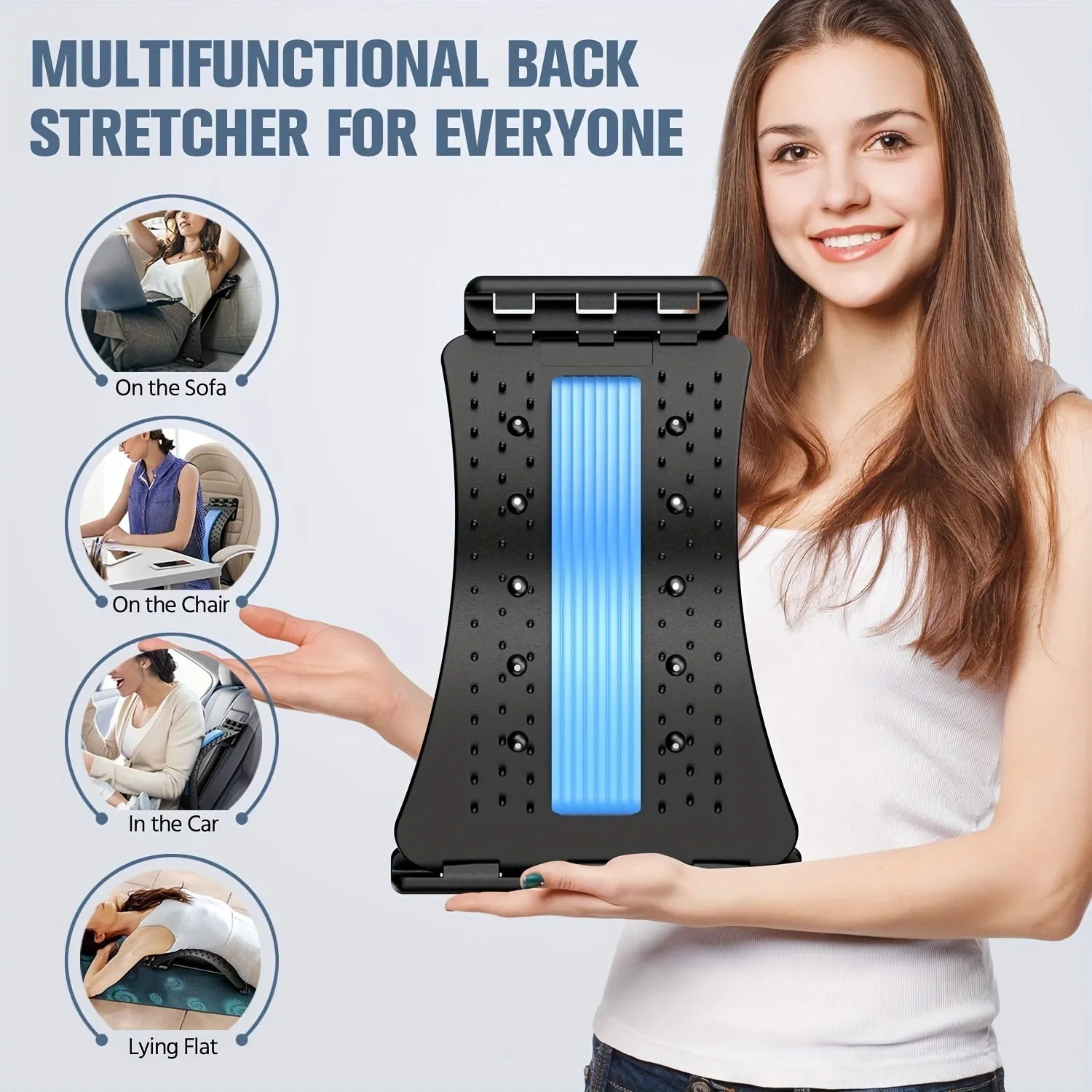 Ultimate Back Relief Device 1pc MultiLevel Back Cracker