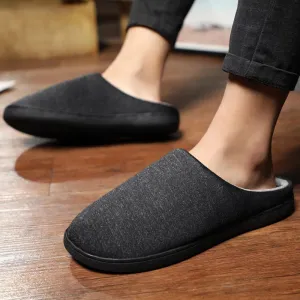 Unisex Indoor Cotton Slippers