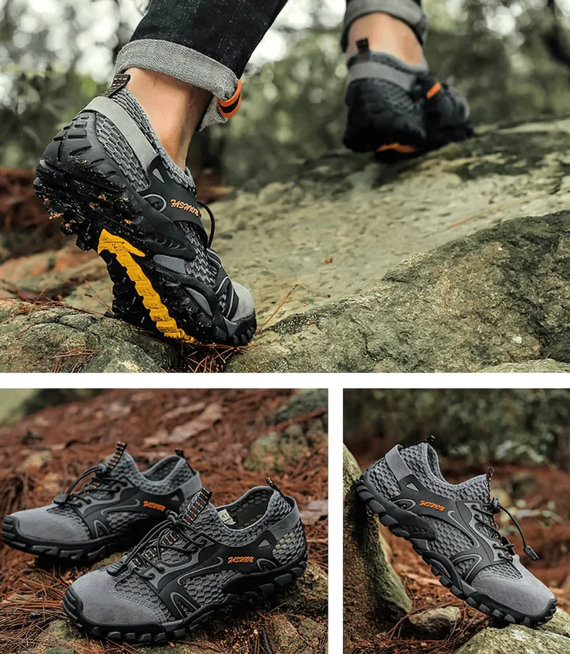 Waterproof Non-Slip Climbing Sneakers for Men / Casual Hiking Shoes - SF0579