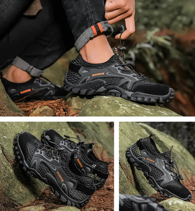 Waterproof Non-Slip Climbing Sneakers for Men / Casual Hiking Shoes - SF0579