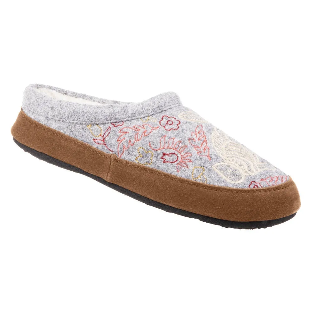 Women's Forest Mule Slipper with Indoor/Outdoor Sole