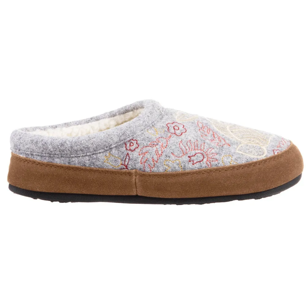 Women's Forest Mule Slipper with Indoor/Outdoor Sole