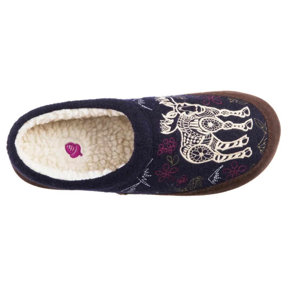 Women's Forest Mule Slipper with Indoor/Outdoor Sole