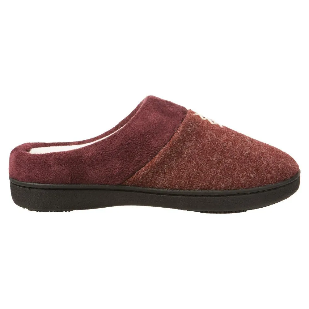 Women’s Marisol Microsuede Knit Hoodback Slippers