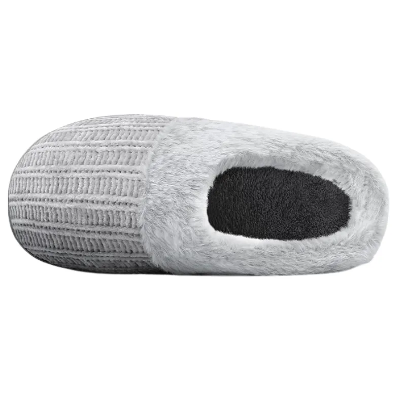 Women's Memory Foam House Slippers - Warm, Fuzzy, Non-Slip Indoor Shoes