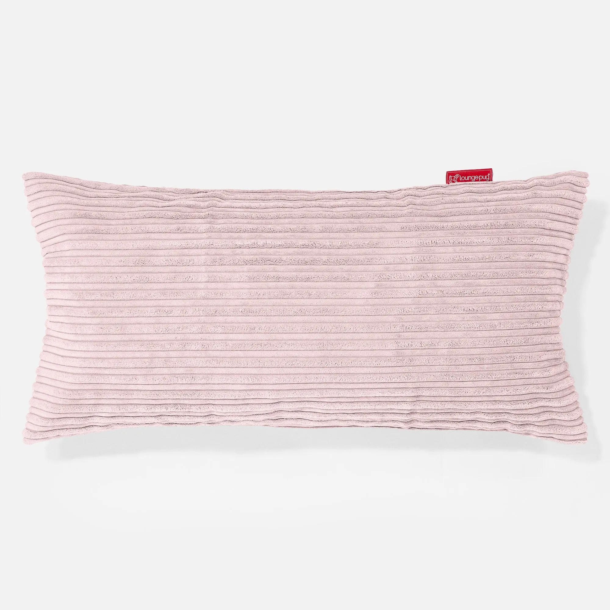 XL Rectangular Support Cushion Cover 40 x 70cm - Cord Blush Pink